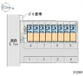 ★手数料０円★瀬戸市城ケ根町　月極駐車場（LP）